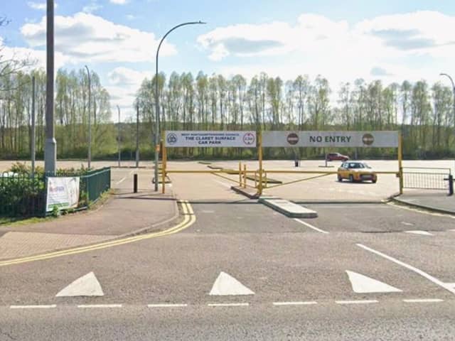 The Claret Car Park