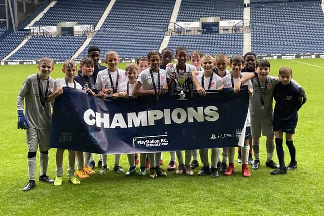 Northampton School for Boys U12 football team