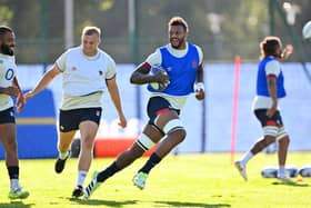 Courtney Lawes is in good spirits as he prepares to lead England in their World Cup opener against Argentina on Saturday night (Picture: Dan Mullan/Getty Images)