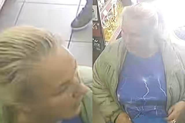 Police officers want to speak to this woman. Photo: Northamptonshire Police.