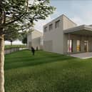 CGI image of the reception enclosed play area the primary school.Credit: West Northamptonshire Council