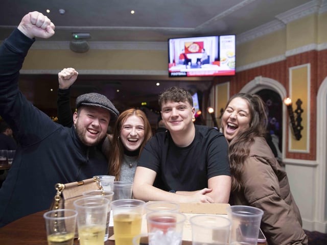 Fans head to The Barratts to watch The Three Lions in Qatar