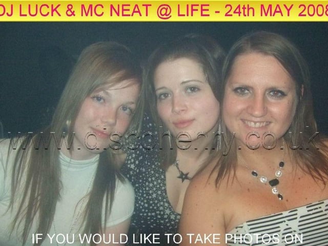Nostalgic pictures from a DJ Luck gig in Northampton