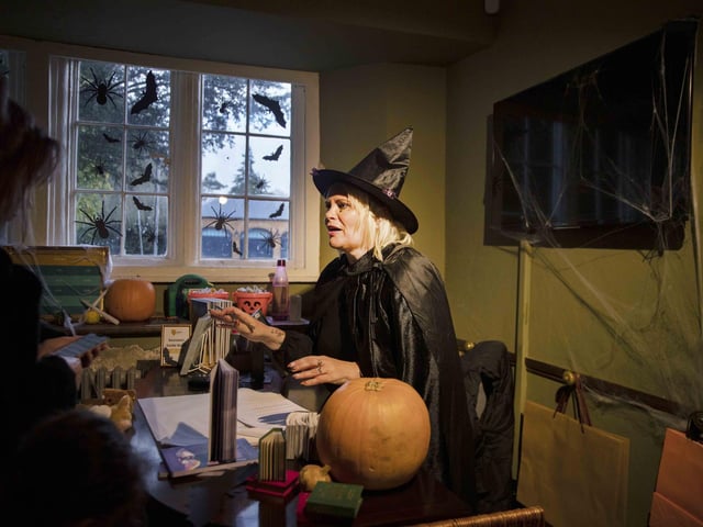 The abbey hosted a Witches' Spooktacular on Saturday (October 28) and will host the same event on Tuesday (October 31).
