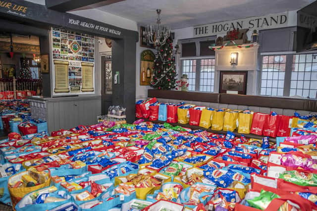 The food was worth more than a total of £11,000. Photo: Kirsty Edmonds.