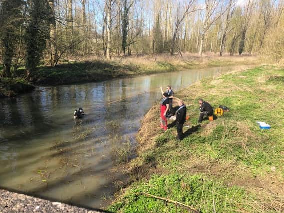 Specialist underwater search teams have spent the past three days searching a section of the River Tove, near Towcester, as part of the overall investigation to find Jayran, who was last seen by his family at about 6pm on Tuesday, March 21.