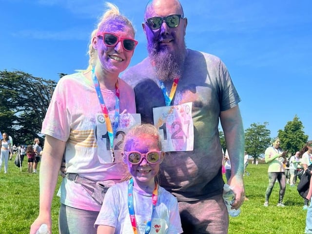 An explosion of colour and fun at Northampton Colour Run