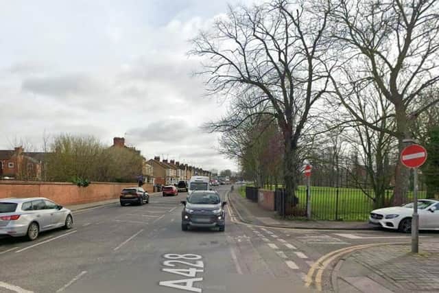 The incident happened in Spencer Bridge Road on Wednesday at 3.50pm