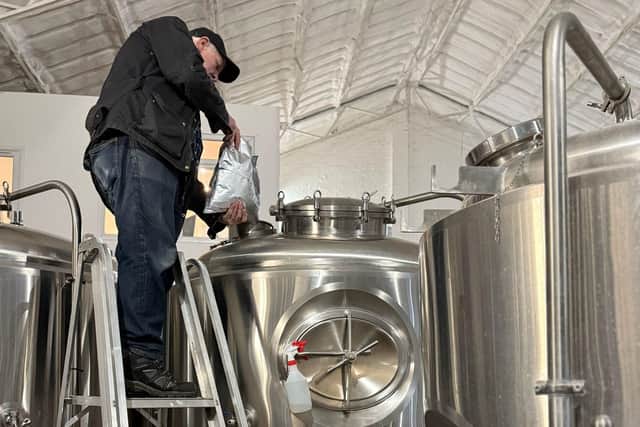 Richard has been working on the project alongside Three Hills Brewery for a couple of years and he believed now was the right time to open the off-site taproom.