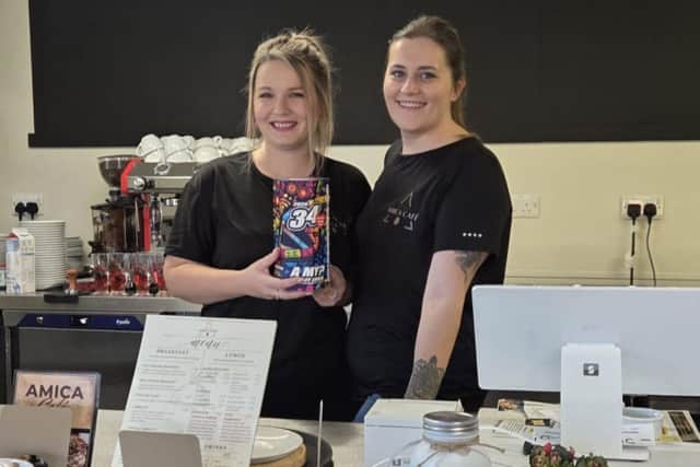 Anna Bajda and Anita Kaminsa are the founders and owners of Amica Cafe, which they run as a team of two on Latchet Lane.