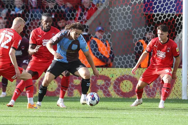 Louis Appéré on the ball. Picture: Pete Norton.