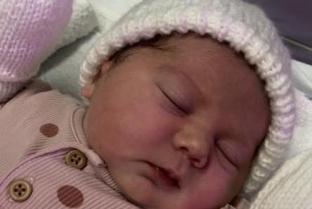Darcie Marie born at 12.51am on June 27 at Northampton General Hospital, weighing 8lbs 130z.