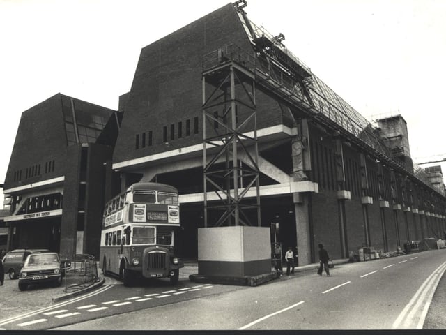 Greyfriars Bus Station, Northampton, June 7, 1976