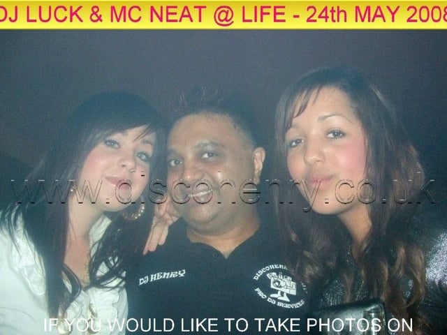 Nostalgic pictures from a DJ Luck gig in Northampton