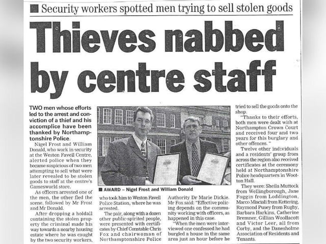From a front page spread in May 1999 to mark the continuation of free parking, to staff members being thanked by police for nabbing thieves, here are 11 times the shopping centre made the headlines.