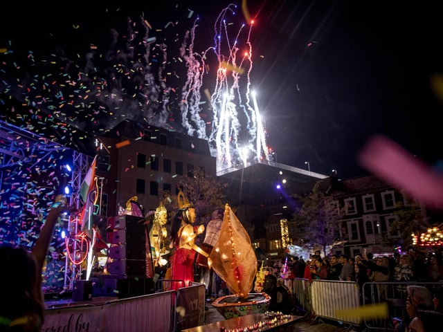 Northampton’s annual Diwali Festival of Lights took place on Saturday October 18 at the Market Square