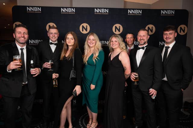 Acorn Safety Services team at the NNBN Awards