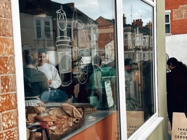 The popular sandwich shop had given all the sandwiches away by 11.30am, just two-and-a-half hours after opening to a queue of people.