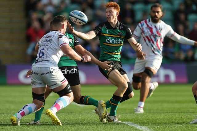 George Hendy starts at full-back for Saints against Bristol