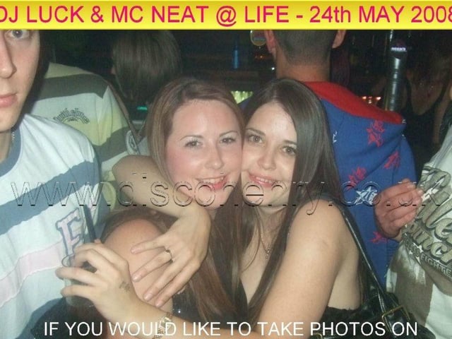 Nostalgic pictures from a DJ Luck gig in Northampton
