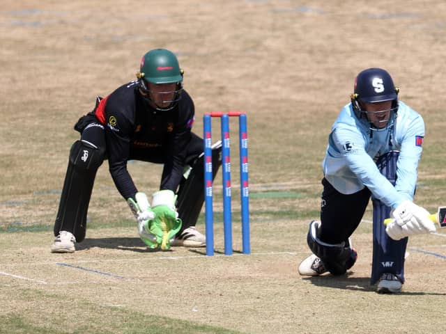 George Bartlett hit a half-century for the Steelbacks (photo by David Rogers/Getty Images)