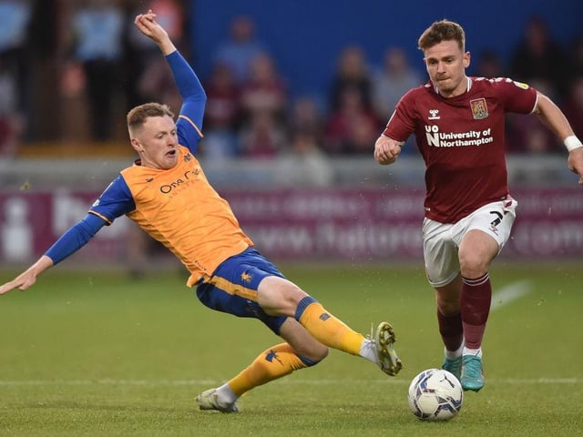 A man playing with confidence and belief and he was a problem for Mansfield with his direct and constant running. Curled a beauty just a yard wide of the far post and it needed some desperate defending to block another effort as Town chased an equaliser... 7