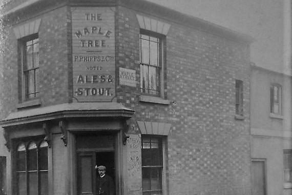 Dave said: "One of the five Lawrence Street pubs that sprung up within 10 years of it being built. The Dulleys Arms opened in 1864 but changed its name to the Maple Tree in 1884. The pub was noted more for its meetings, societies and cricket team than for any trouble. Things were very different by the 1920s, though, the license was offered up as a sacrifice for the Northampton Arms in nearby Oak Street to be rebuilt, although various snags and arguments delayed the plans until 1925 when the Maple Tree was closed down."