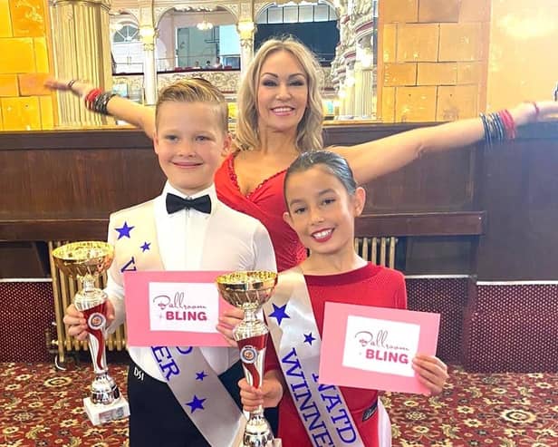 Ava and Blake, who have danced at Kristina Rihanoff’s dance school Bespoke Ballroom since it opened in 2019, qualified to perform at the Winter Gardens back in November.