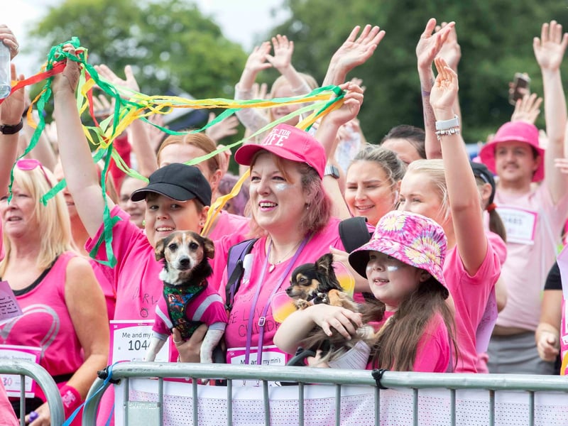 The 3k, 5k and 10k events took place in Abington Park on Sunday July 30, 2023.