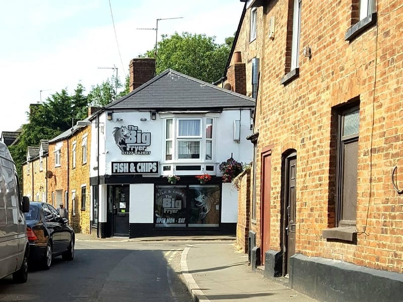 In Brington Road, Long Buckby, The Big Fryer also gained 13 votes, gaining a joint sixth place spot.