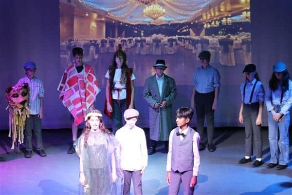 What drama at Spratton Hall as pupils take to the stage ahead of school Open Day. Picture – supplied.