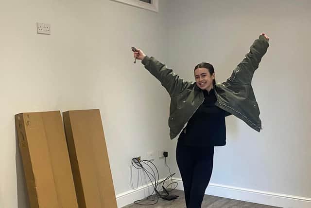 Olivia is now setting up in Abington with fresh premises and promise.