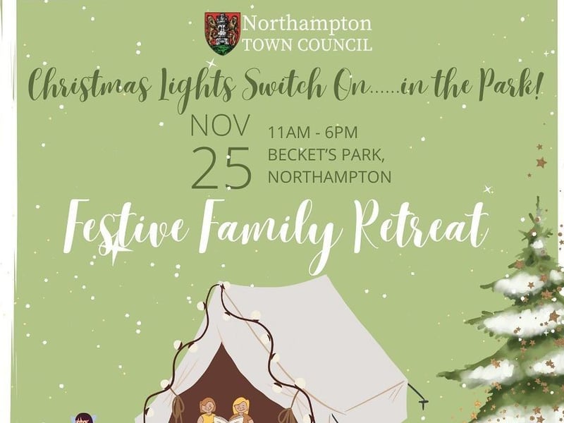 When the event opens at 11am, a number of activities will begin and remain open all day, including the festive family retreat, hosted by the Wild Tribe. There will be a cosy hideout full of crafts, colouring, Christmas stories and eco play. The Northamptonshire Central Library will also host festive rhyme times and Christmas tale sessions.