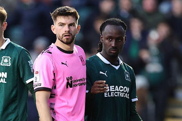 Constantly tussling with Mumba and Tolaj but relished the battle and ultimately came out on top. Seemed to get under Tolaj's skin before the striker snapped and saw red - both figuratively and literally - in the second half. Good all game but especially so once Cobblers hit the front... 7.5