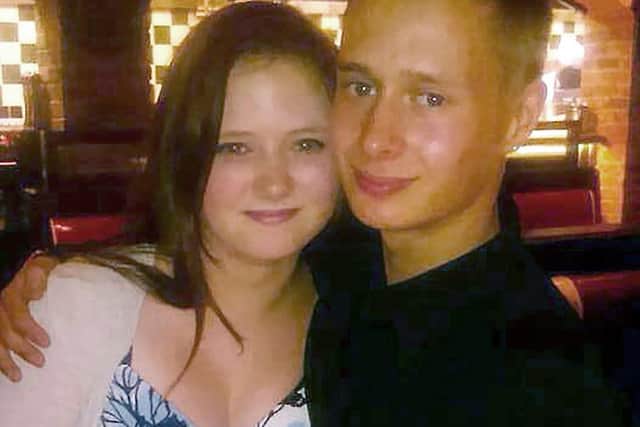 Leah with her big brother Haydon