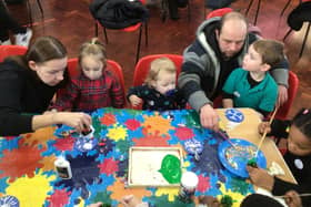 Pupils enjoyed winter crafts activities