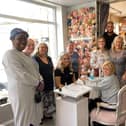 Cancer patients enjoyed a free pamper session at Beauty Withinn in Harlestone Road, which is run roughly every six weeks.