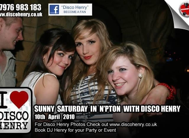 Nostalgic pictures from a night out at NB's