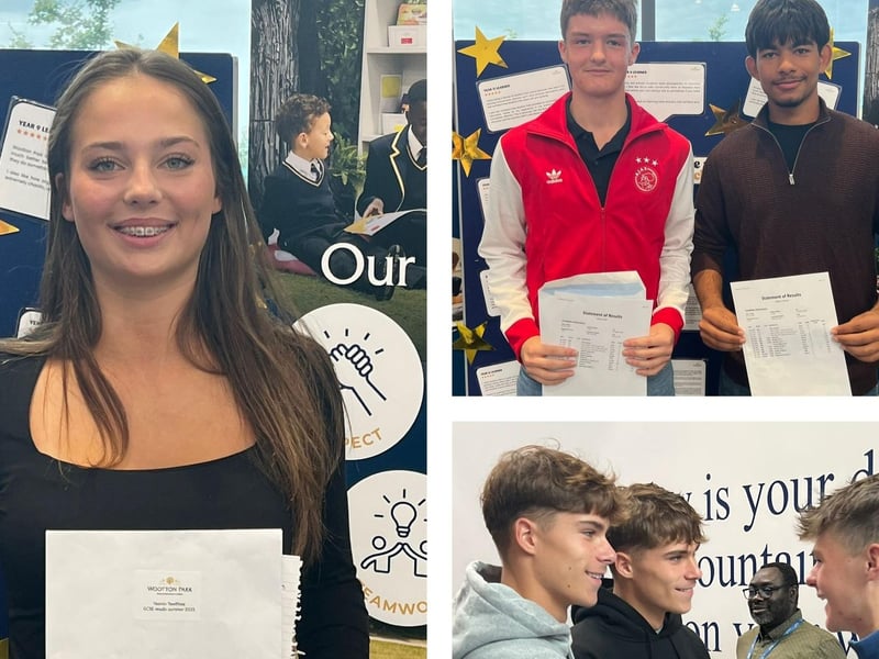 Learners celebrate their success at WPS