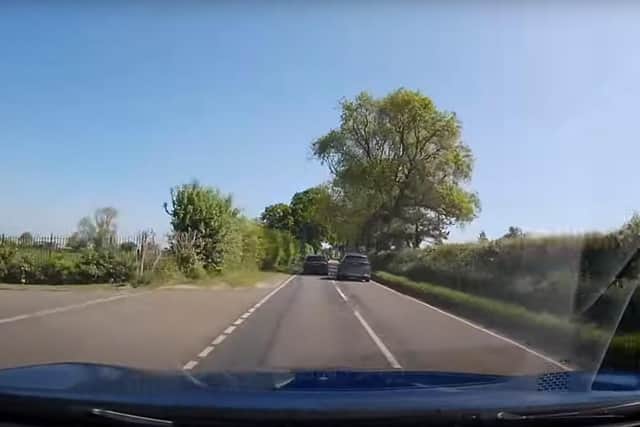 Two drivers have pleaded guilty to dangerous driving after a 'road rage' incident in a Northamptonshire village. Photo: Northamptonshire Police.