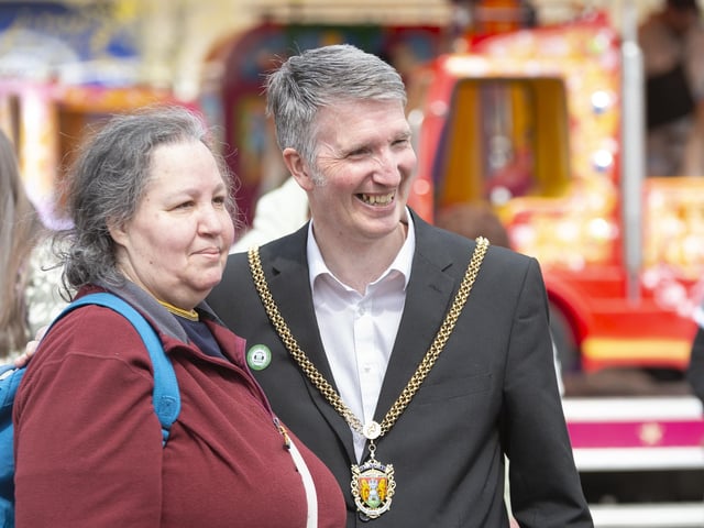 Northampton Town Council hosted a free St George's Day event on the Market Square on April 26, which included many family-friendly, fun activities.