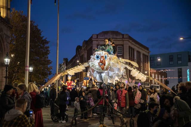 The festival of lights takes over Northampton town centre on Saturday October 15.
