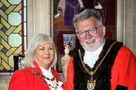 Councillor Stephen Hibbert has been appointed Mayor of Northampton and is joined by Elizabeth (Liz) Cox as Mayoress.