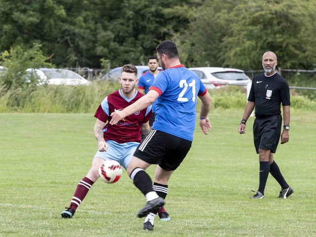 Hundreds gathered to remember 20-year-old Northampton amateur footballer Luke, who sadly died in January