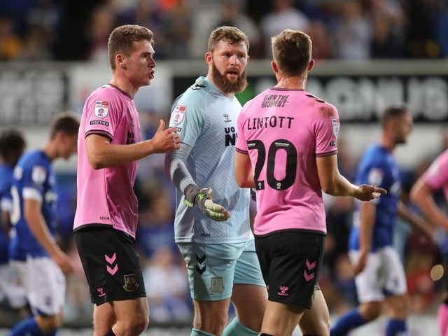 Tough evening. Potentially fouled for the opener but could have done more to prevent both Harness and Leigh from heading home in the first-half. Hooked at the break... 3