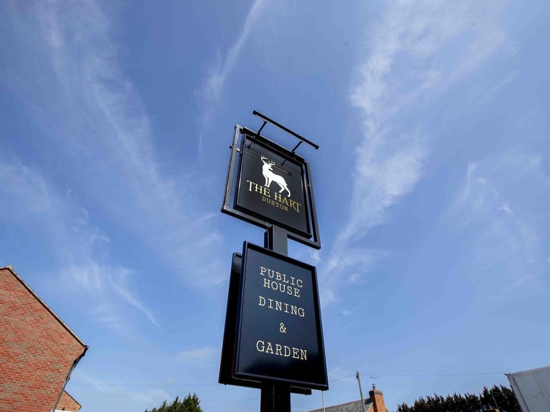 The Harlestone Road pub's garden has had a stylish makeover