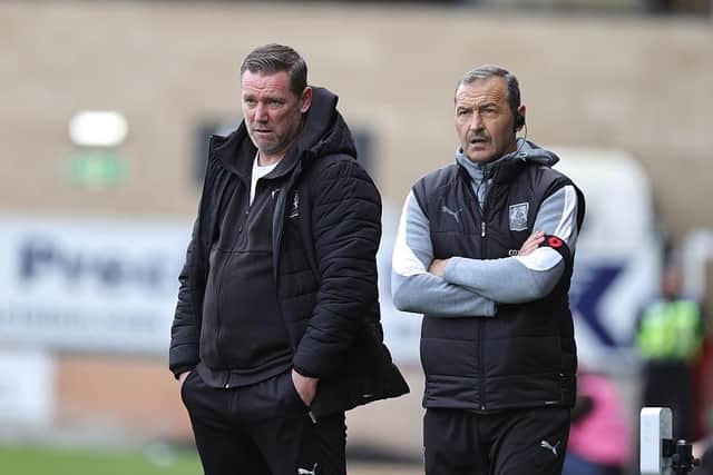 Kevin Nolan and Colin Calderwood