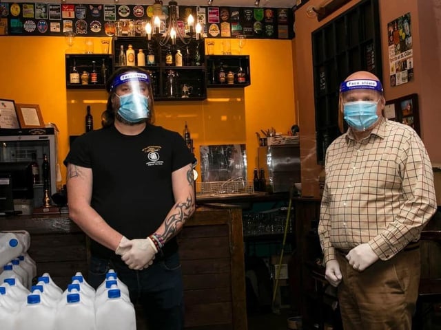 To weather the storm of Covid-19, in June 2020, the pub launched a takeaway service where customers could order four or eight pint containers for collection only. The team had to adhere to social distancing and other measures.