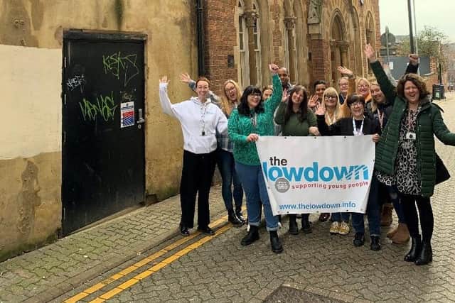 The lowdown celebrates their Youth Investment Fund grant award to support young people in Northamptonshire.