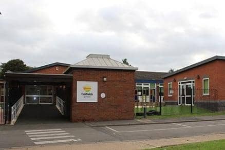 Fairfields School, a primary school in Trinity Avenue, has made alternative arrangements on-site to ensure pupils are able to continue with their education while the necessary work is carried out.